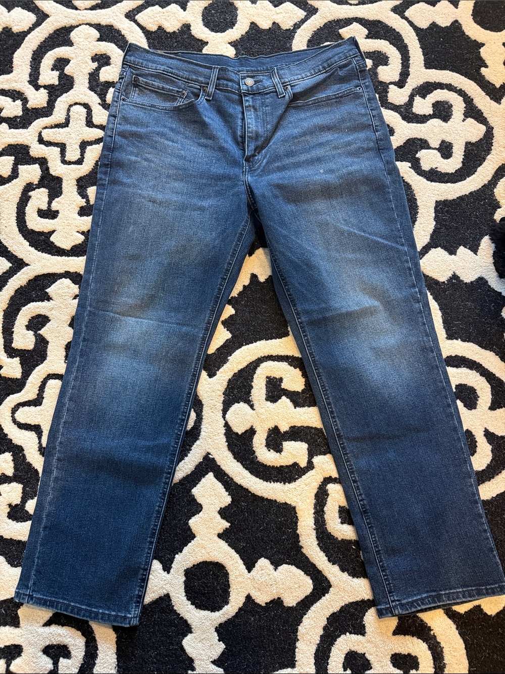 Levi's Indigo Blue Straight Jeans - Men's